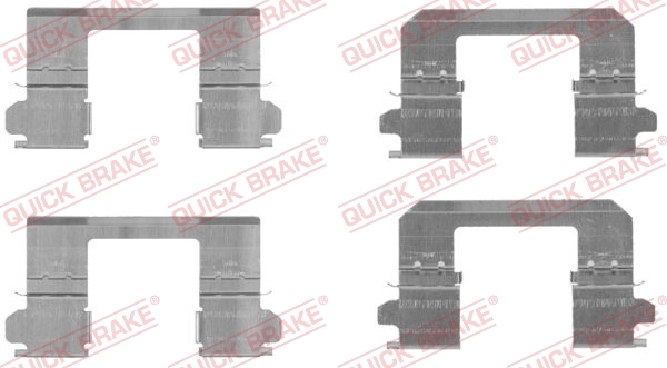 Accessory Kit, disc brake pad